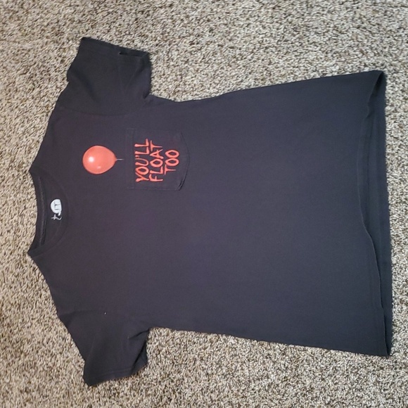 IT Movie Pennywise - You'll Float Too! Unisex Pocket Tee Size Small - Picture 3 of 7